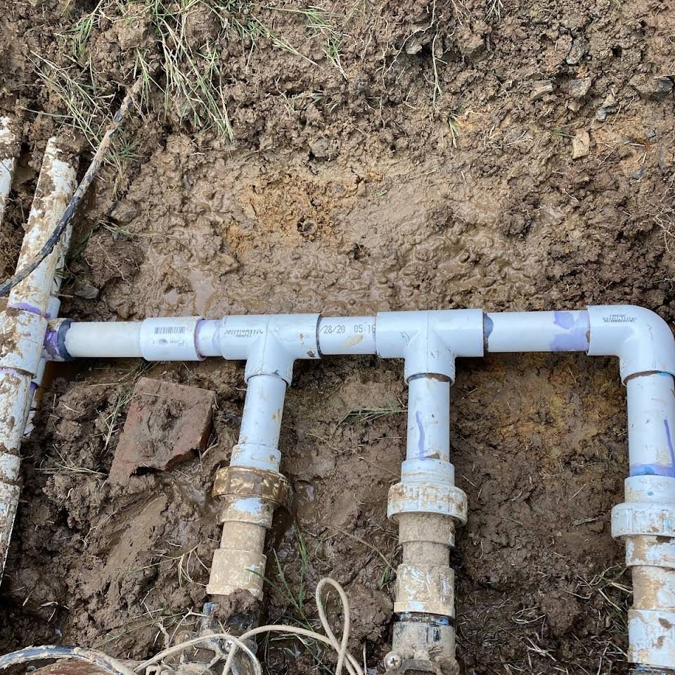 a bunch of drain pipes that shows effective drain solutions.
