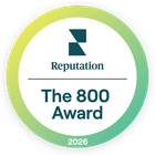 Grace Hill Excellence Awards badge for Resident Satisfaction 2026, presented in a black and white hexagonal design.