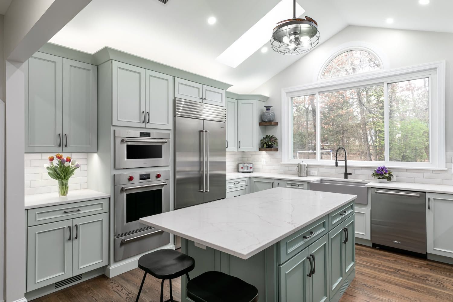 Contemporary Transitional Kitchen Remodel by Coastal Cabinets & Granite, LLC. project photo