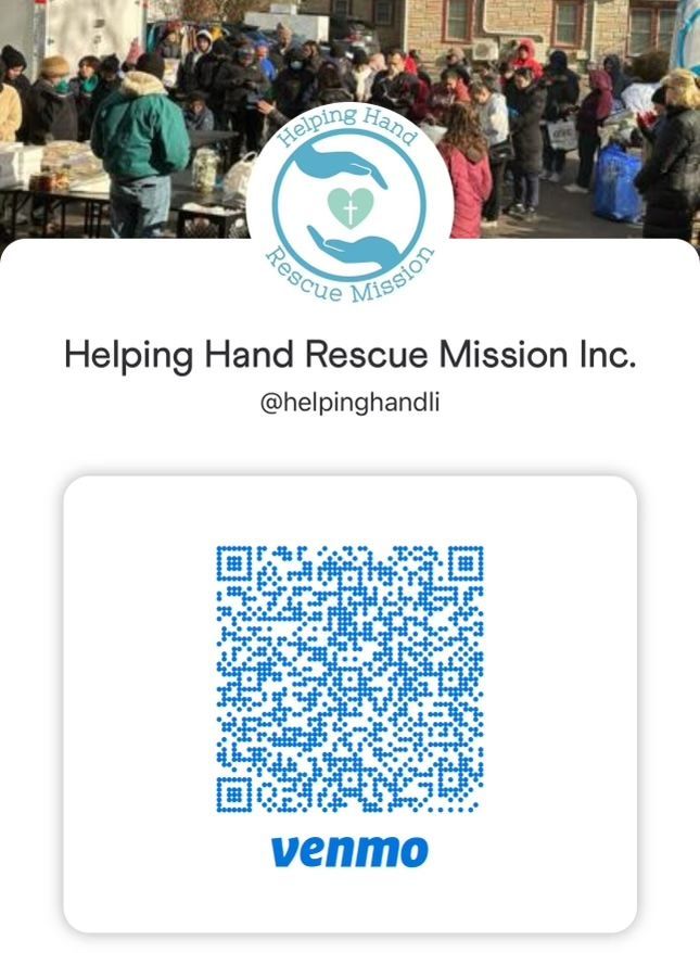 A qr code for helping hand rescue mission inc.