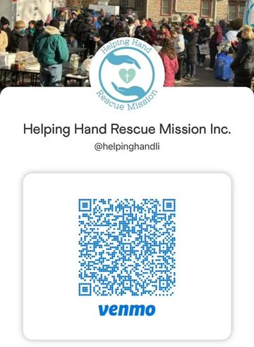 A qr code for helping hand rescue mission inc.
