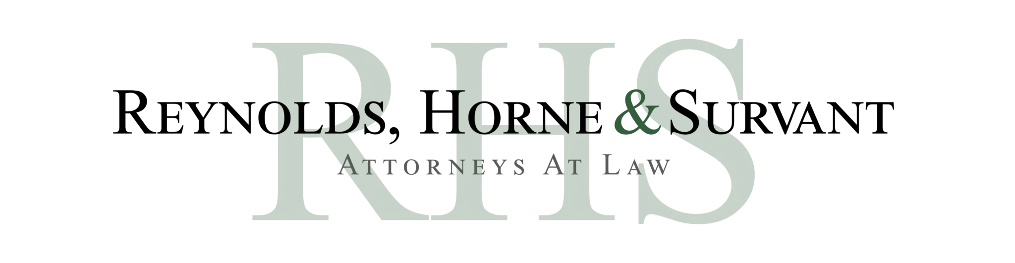 Logo of Reynolds, Horne & Survant Attorneys at law Logo of Reynolds, Horne & Survant Attorneys at law
