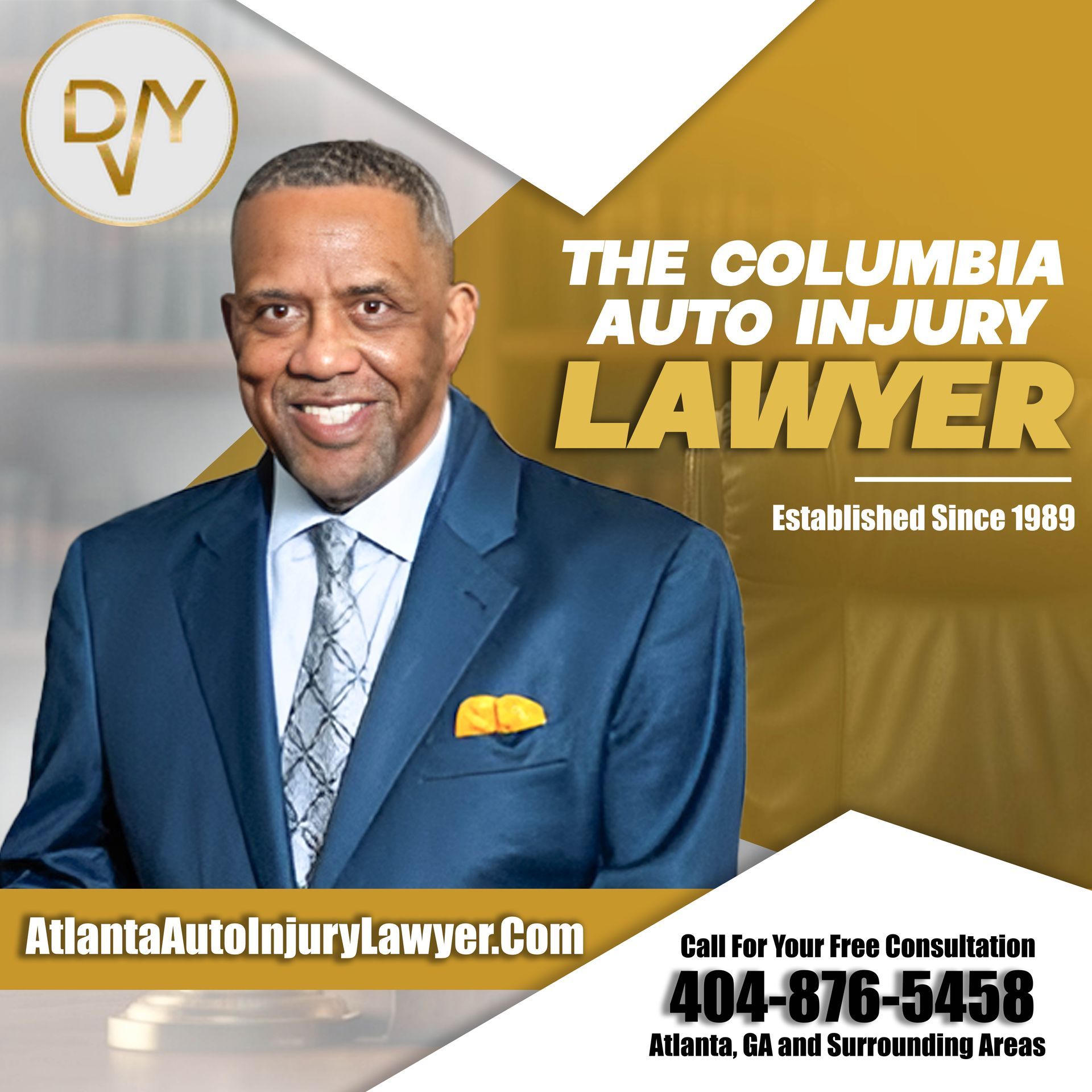 Photo of One of Columbia Georgia Top Injury Lawyer Daryl Yokely 