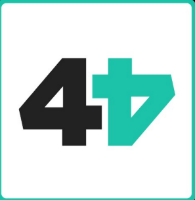 Logo of 4OVER4.COM Inc - Printing Company in New York Logo of 4OVER4.COM Inc - Printing Company in New York