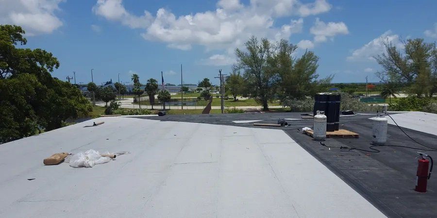 Flat Roof Repair — Key West, FL — Keys All Area Roofing & Construction