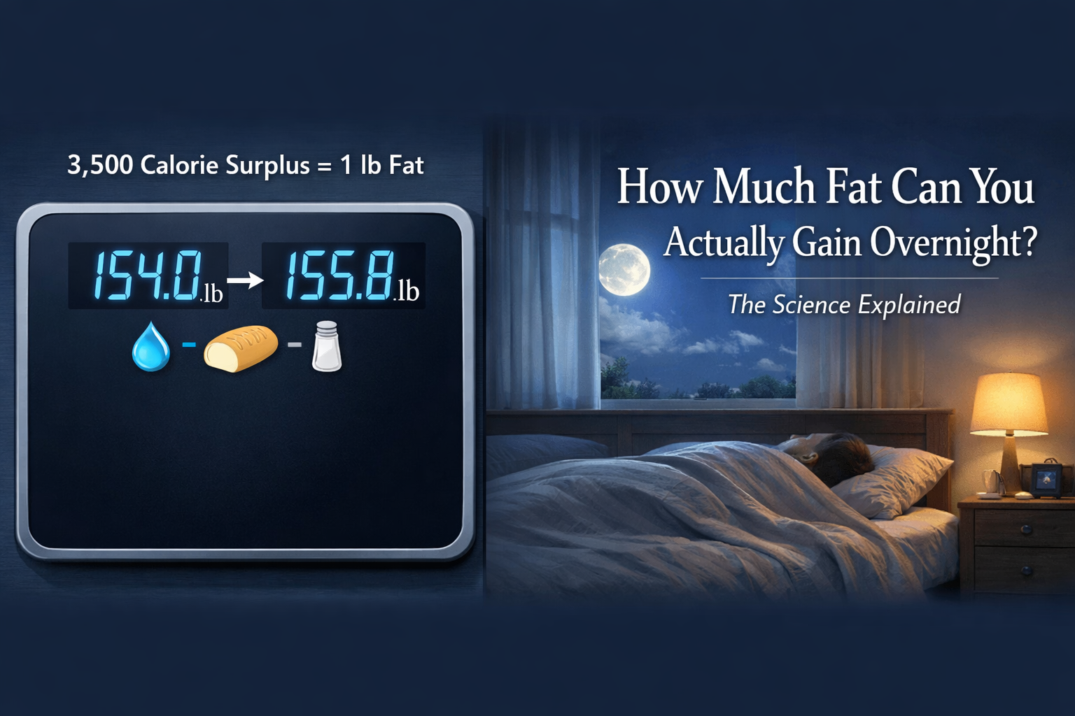 How Much Fat Can You Actually Gain Overnight