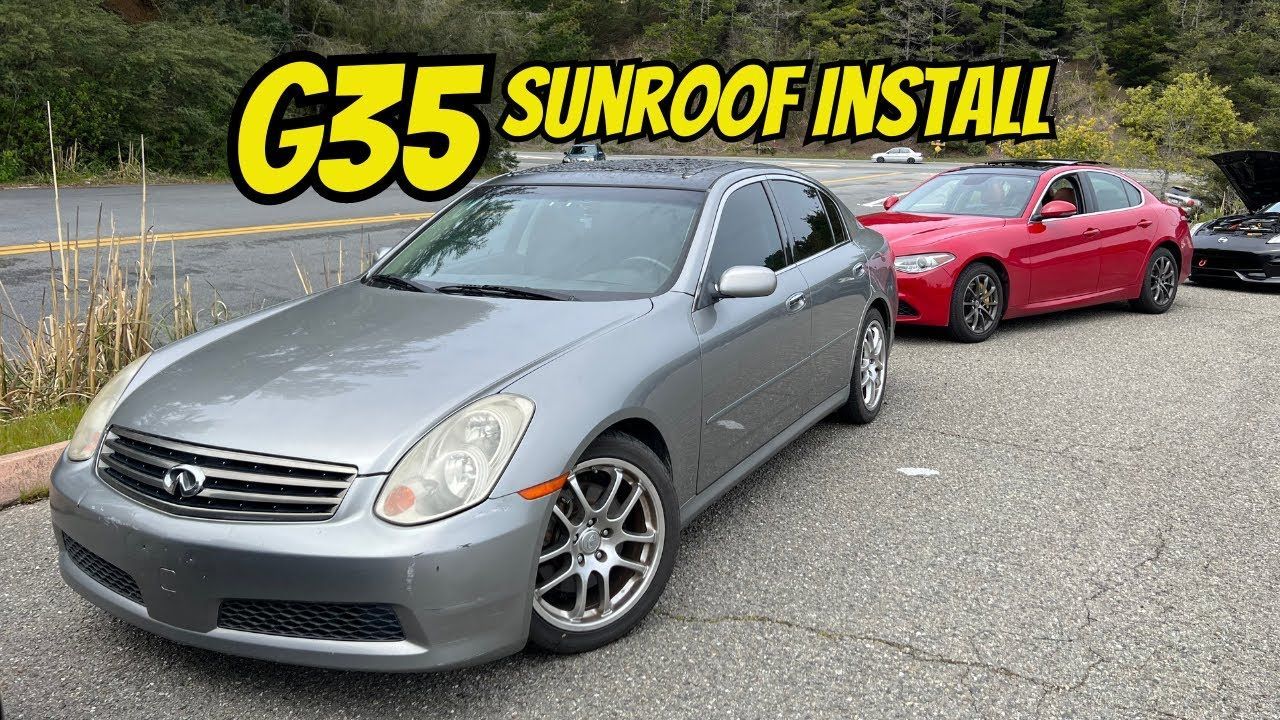 Infiniti g35 sunroof installation Arizona