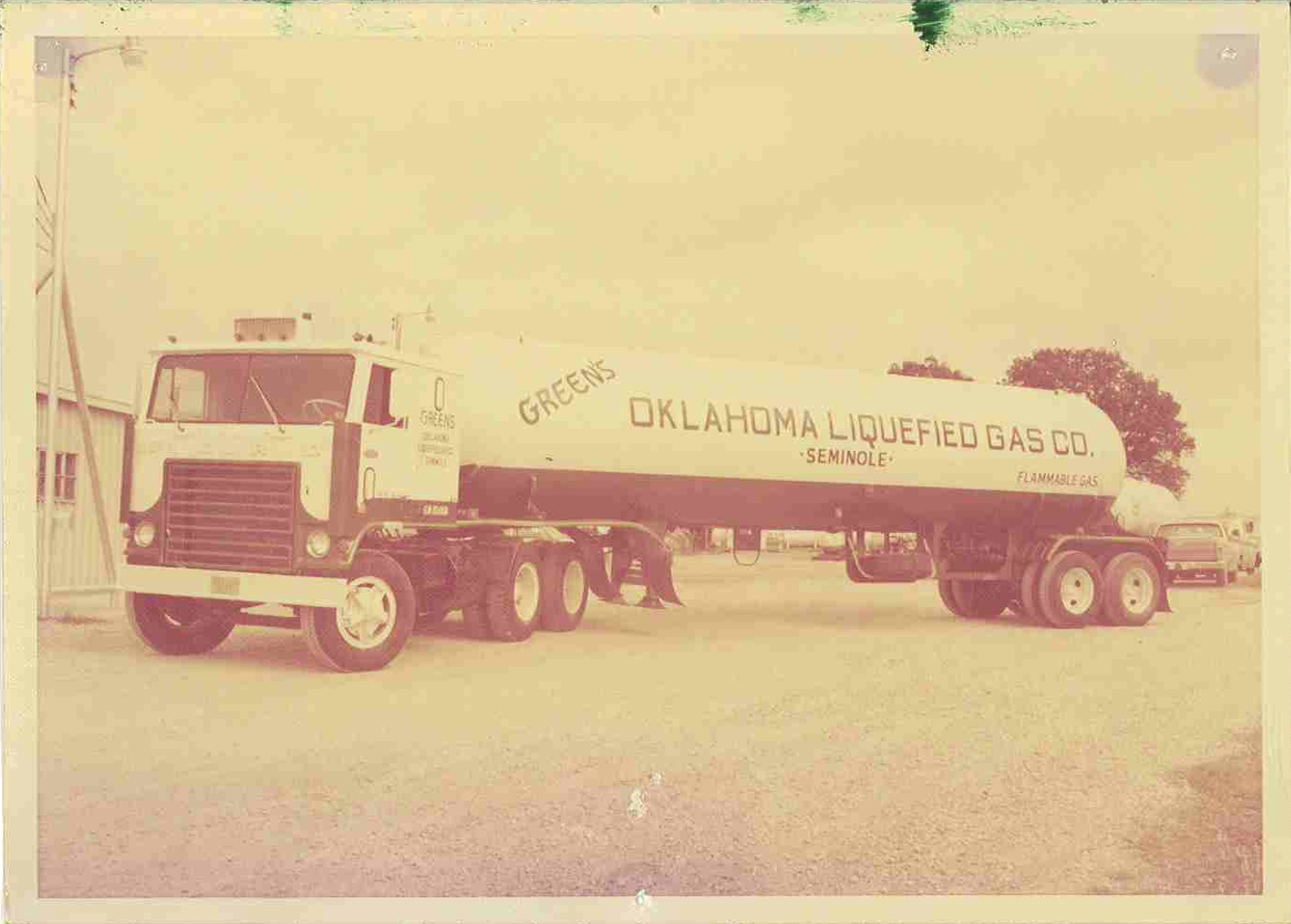 historical propane truck