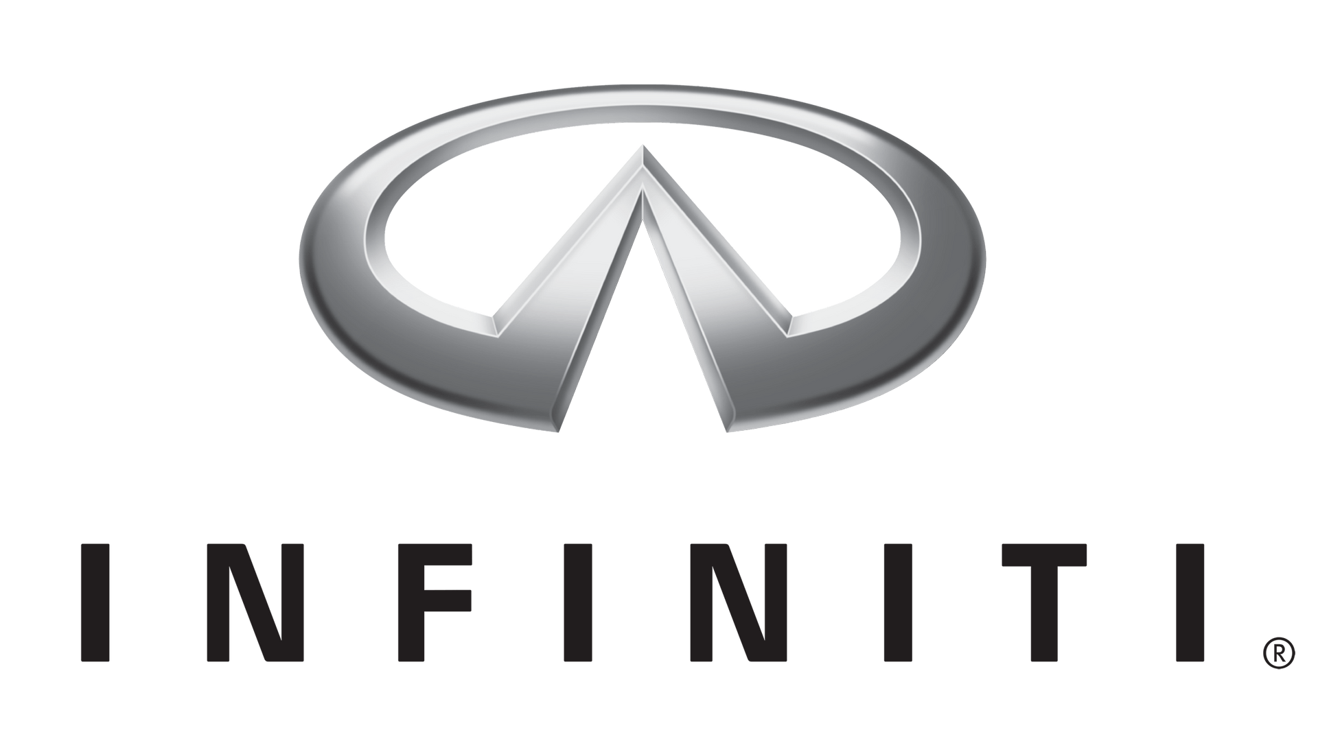 The infiniti logo is shown on a white background.