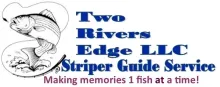 Logo: A leaping fish with text