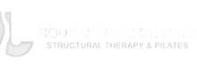 A logo for a body center for structural therapy and pilates.