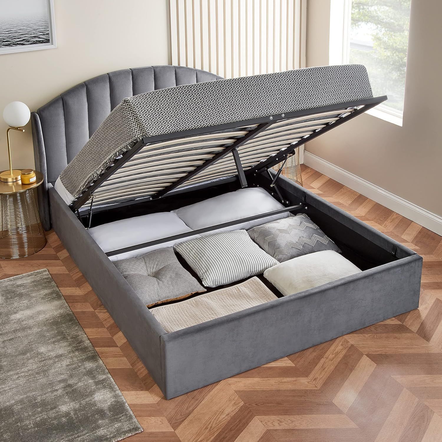 TV bed ottoman storage bed doodle products