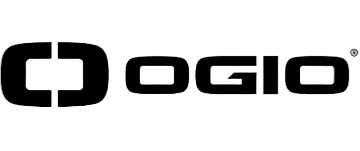 A black and white logo for a company called ogio.