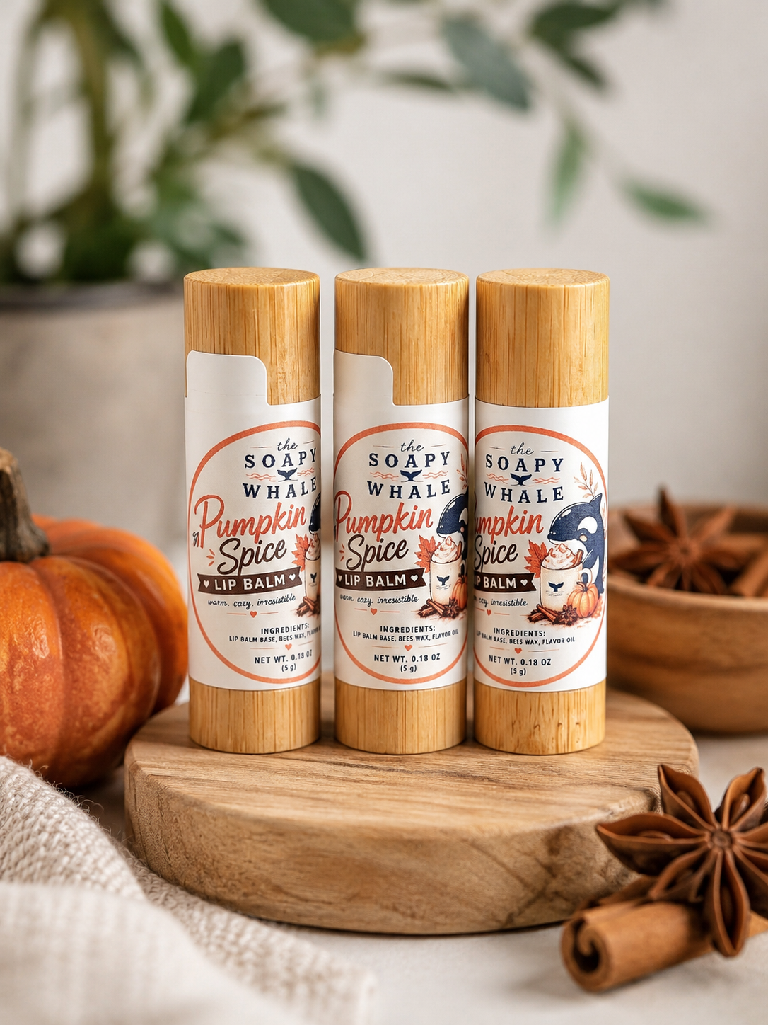 Pumpkin Spice Lip Balm
