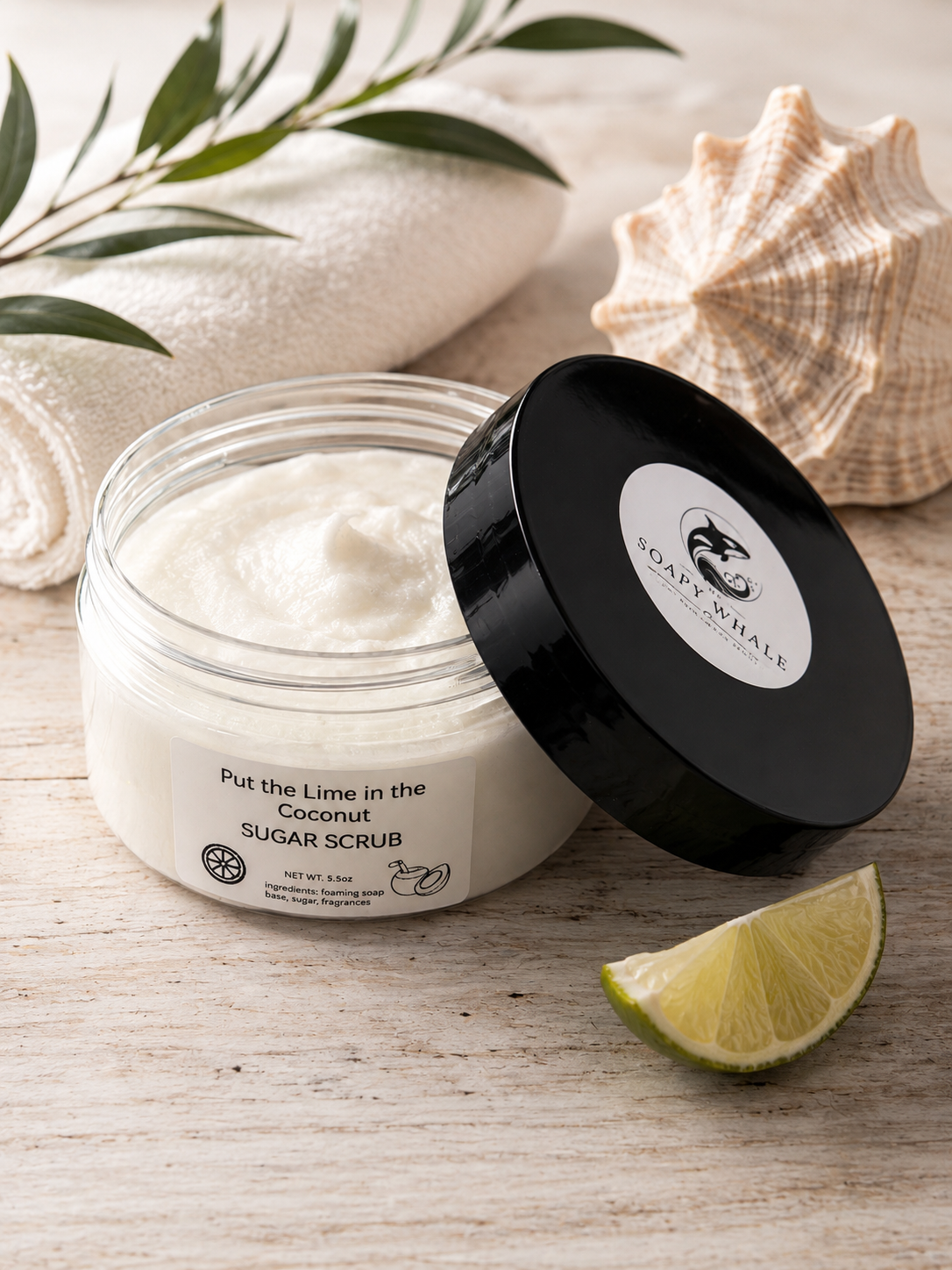 Put The Lime In The Coconut Sugar Scrub