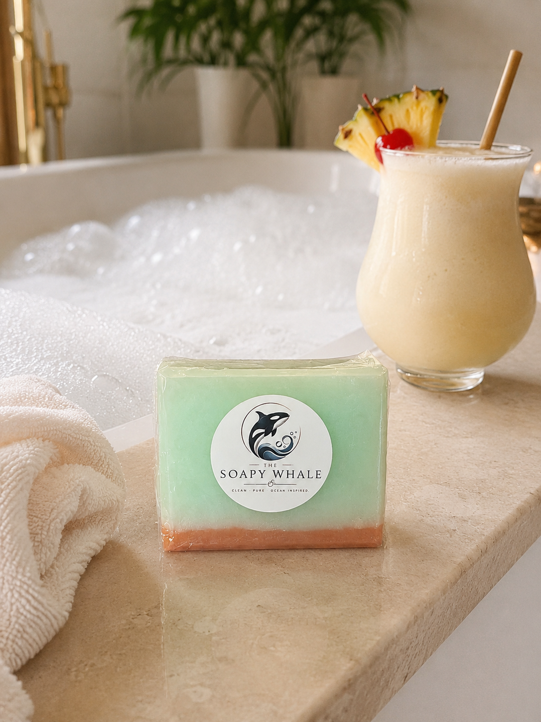 Put the Lime in the Coconut Soap Bars