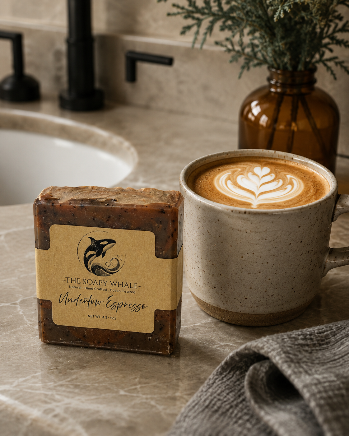 Undertow Espresso Soap Bars