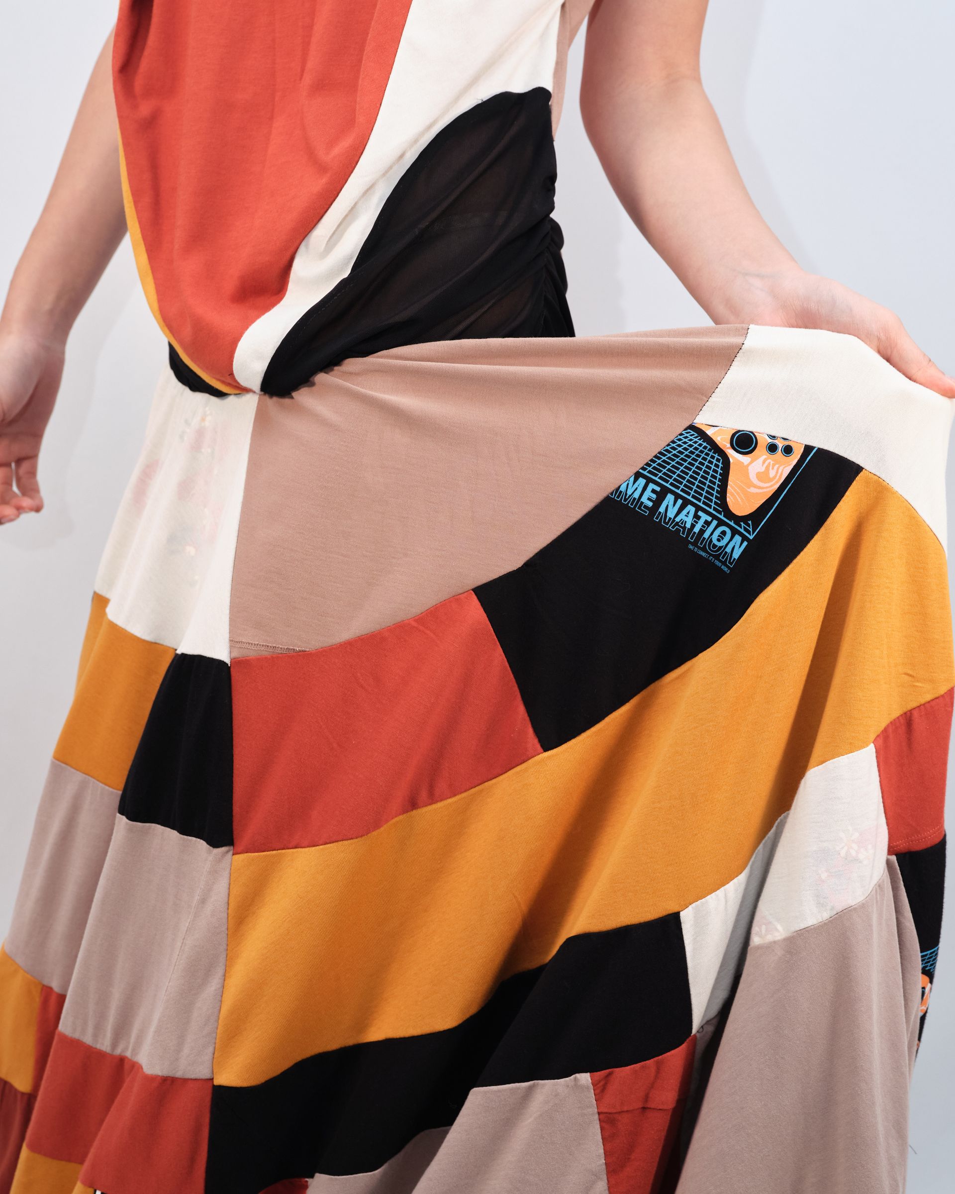 long sleeve dress Red Open Back Maxi Dress With Long Sleeves