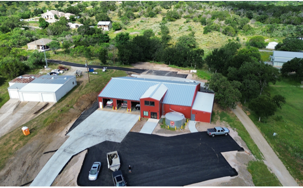 Aerial view of Station 51