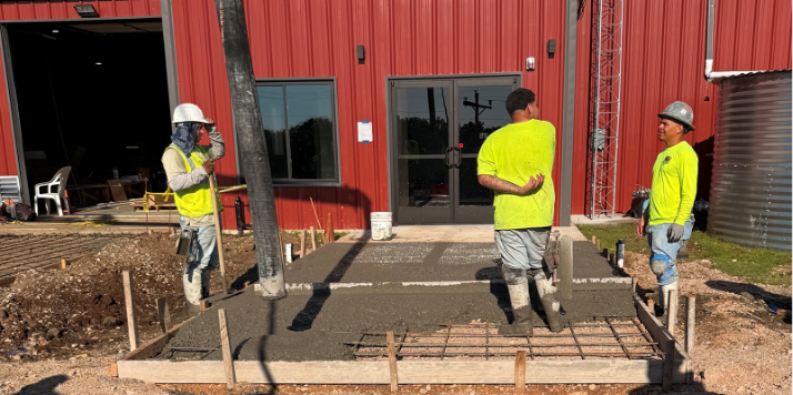 Sidewalk to Front Entrance
