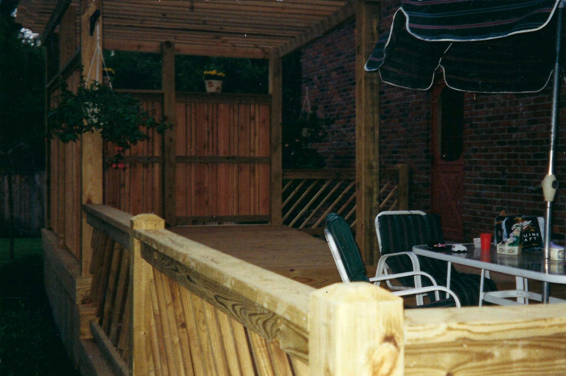 Deck Fence — Louisville, KY — Okolona Fence Co Inc