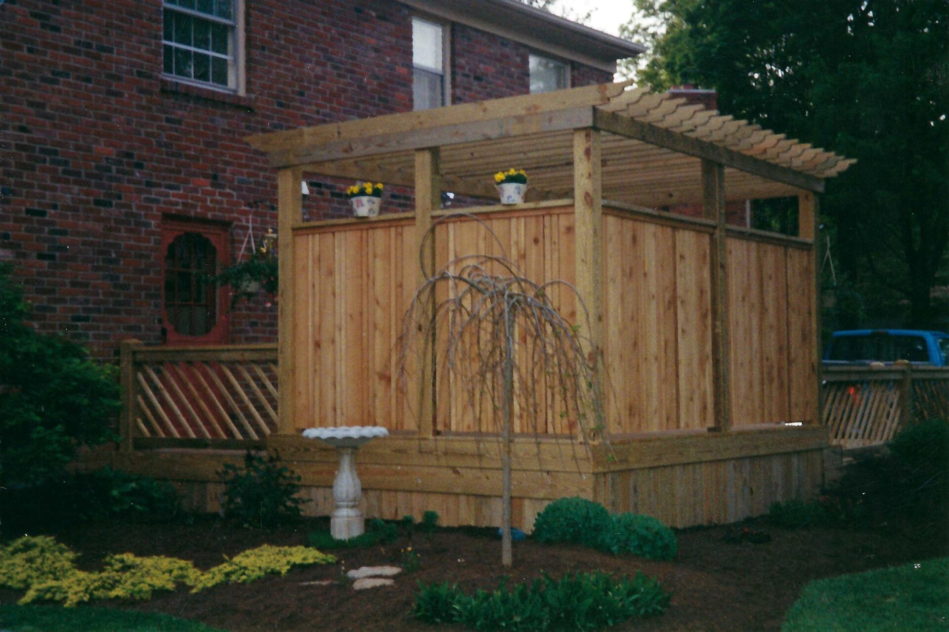 Pergola Wooden Fence — Louisville, KY — Okolona Fence Co Inc
