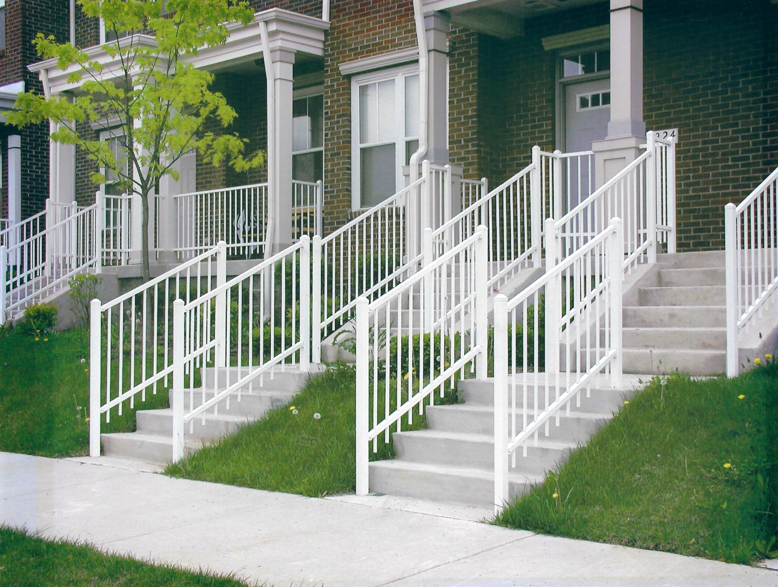 Stair White Fences — Louisville, KY — Okolona Fence Co Inc