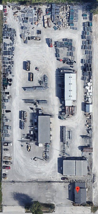 OFC Building Location In Map — Louisville, KY — Okolona Fence Co Inc