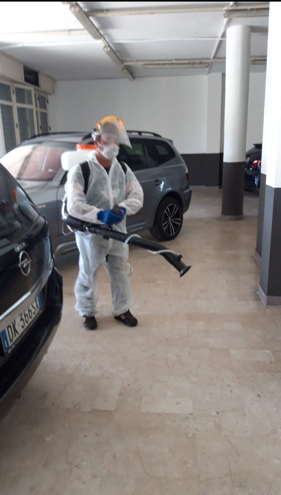 Sanificazione garage
