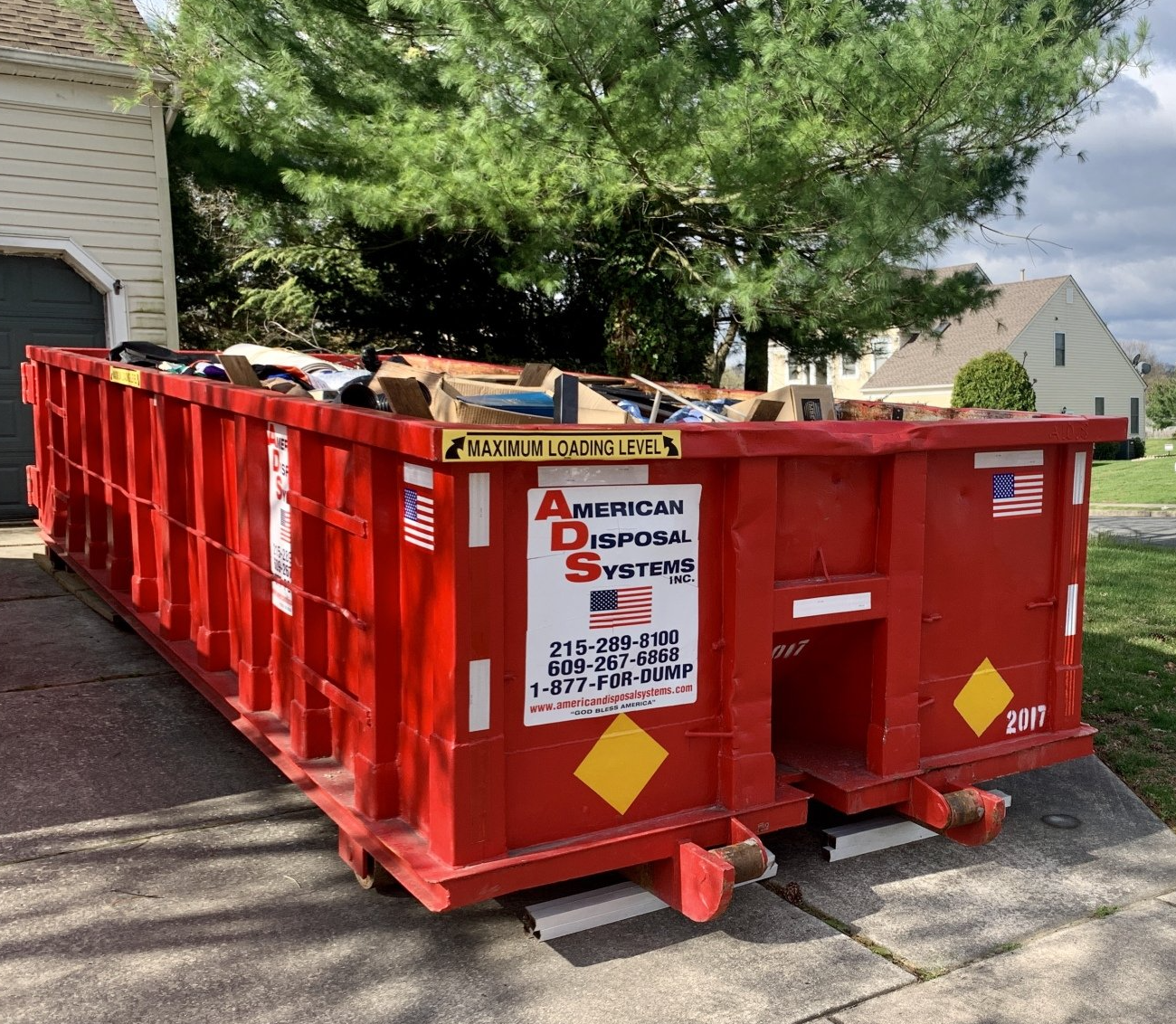 American Disposal Systems Dumpster