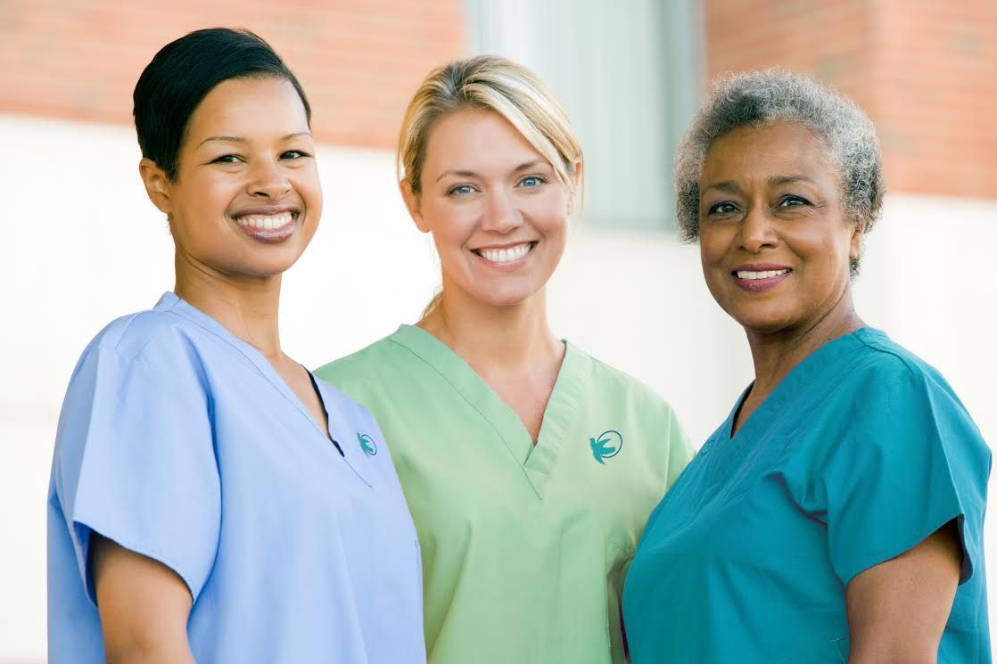 an image of female caregivers