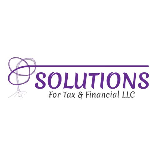 Solutions for tax and financial logo