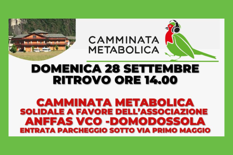 Evento di sport e inclusione con un ospite speciale a sostegno di ANFFAS VCO