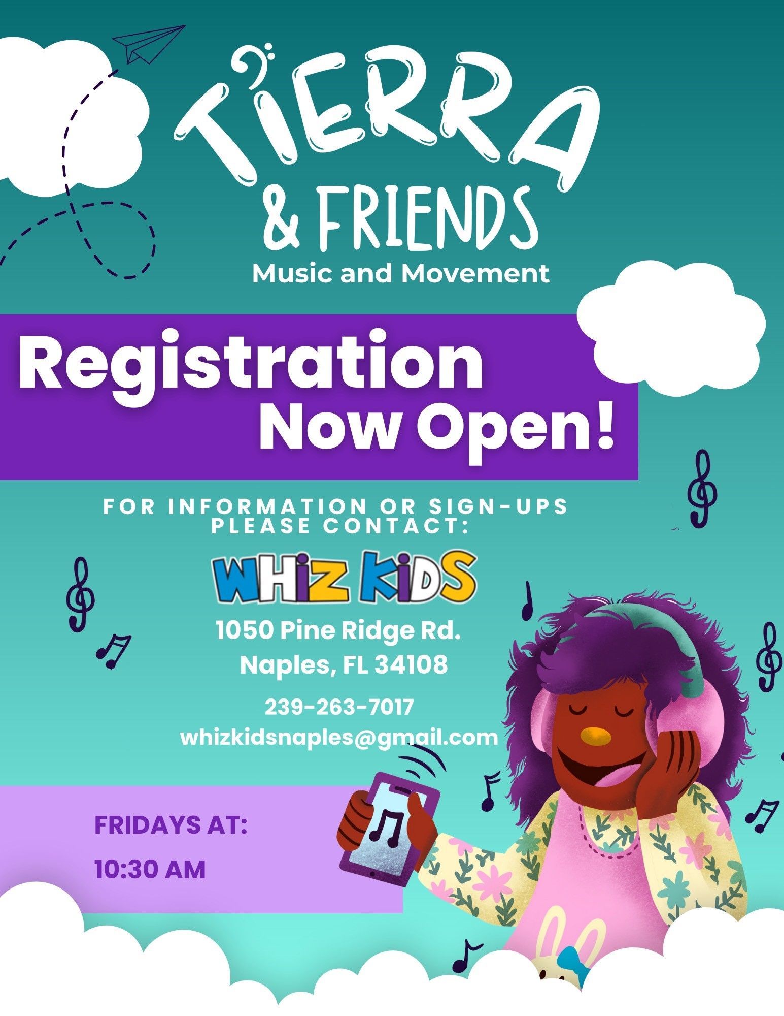Music class — Naples, FL — Whiz Kids Music class — Naples, FL — Whiz Kids
