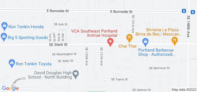 Map of business location