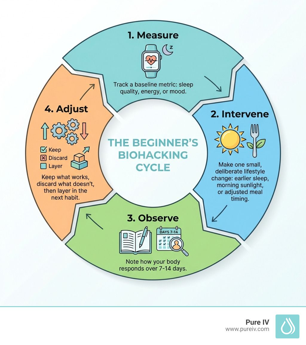 A circular infographic titled 
