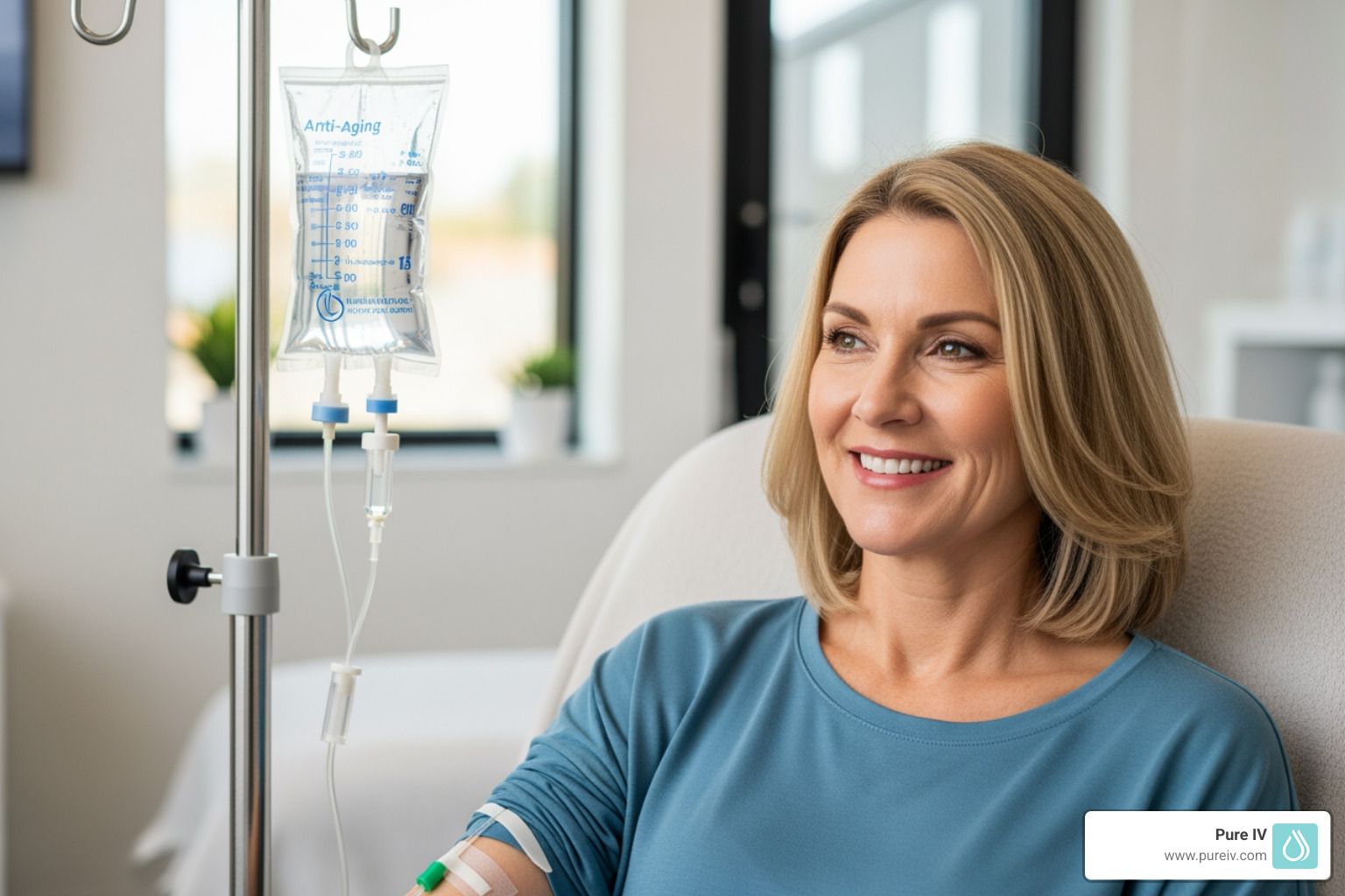 Stop the Clock with Anti-Aging Vitamin IV Infusions