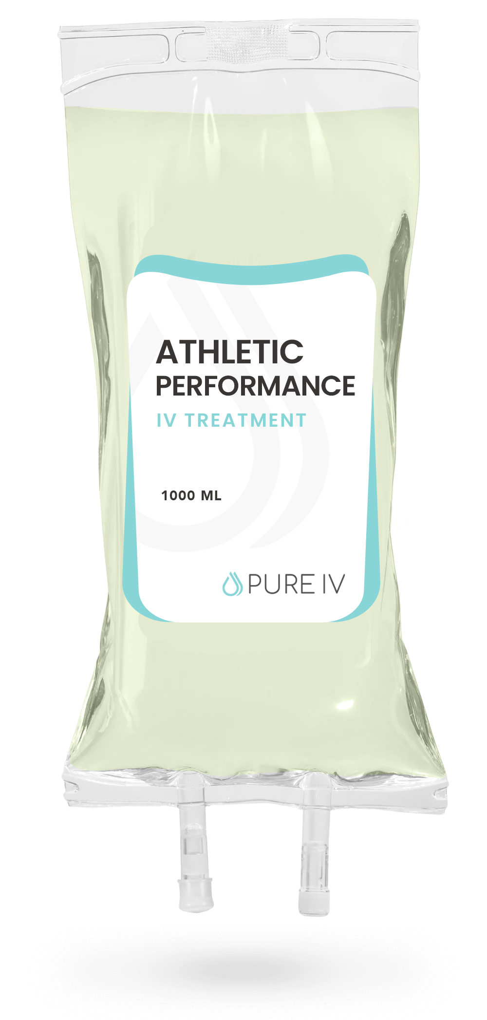 IV bag labeled