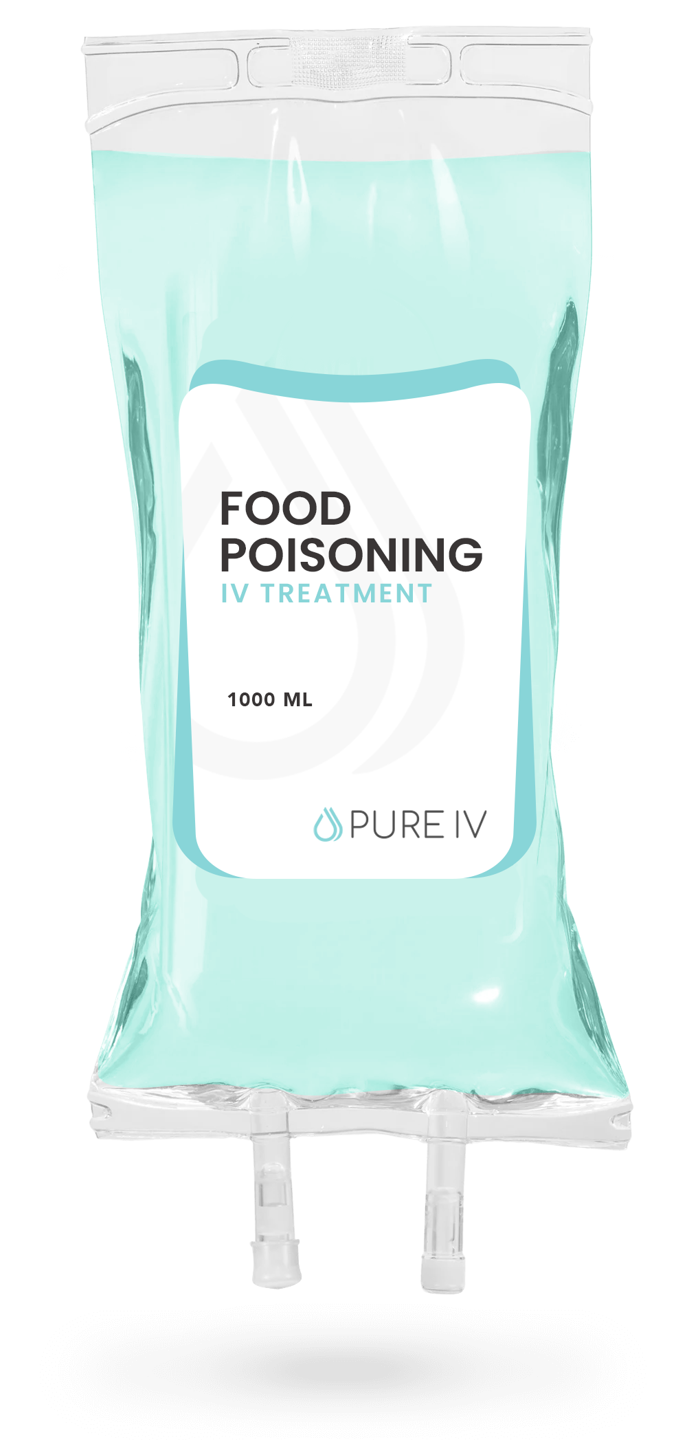 IV bag labeled