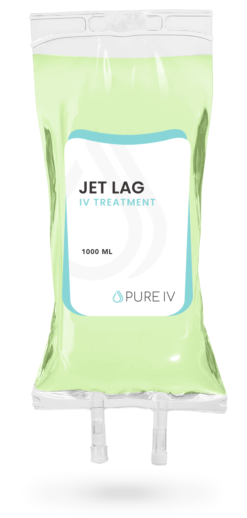 IV bag labeled