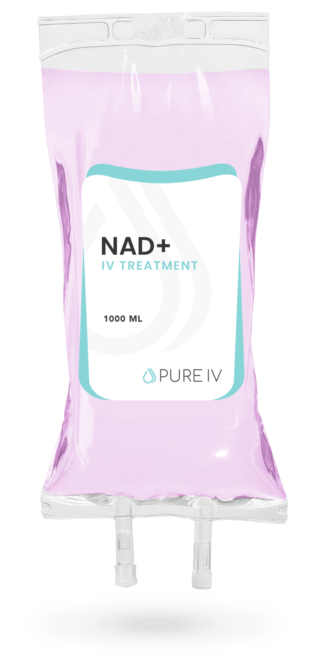 IV bag labeled