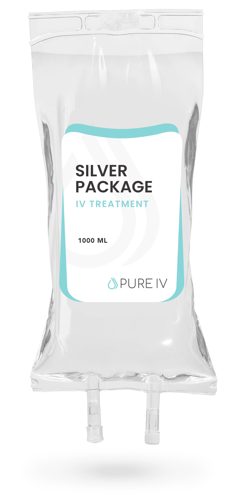 IV bag labeled