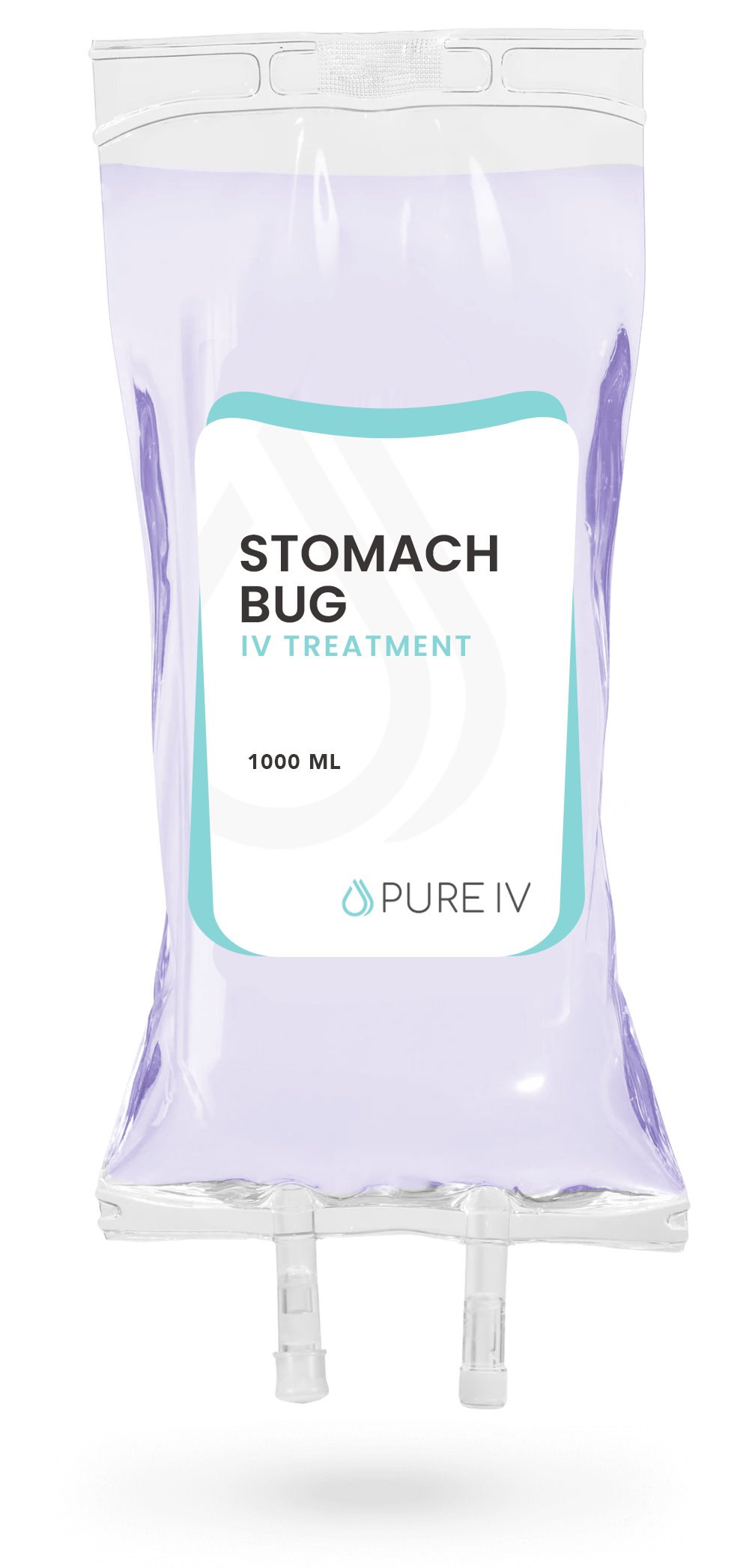 IV bag labeled