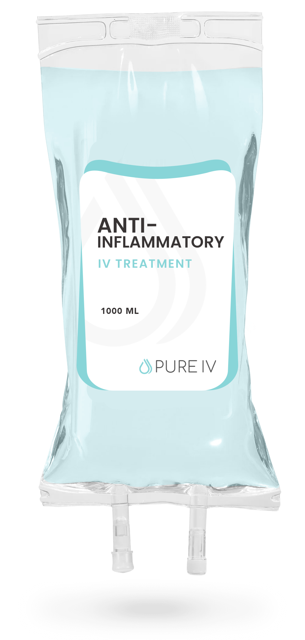 IV bag labeled