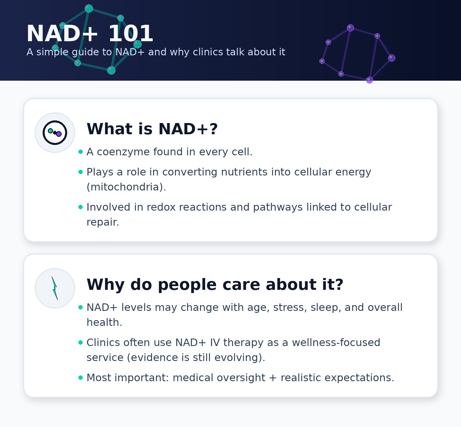 Exploring the Benefits and Risks of NAD IV Therapy
