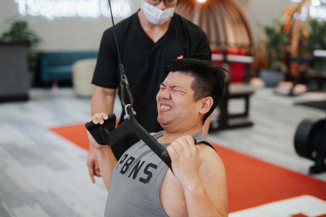 person performing resistance training - how to age gracefully