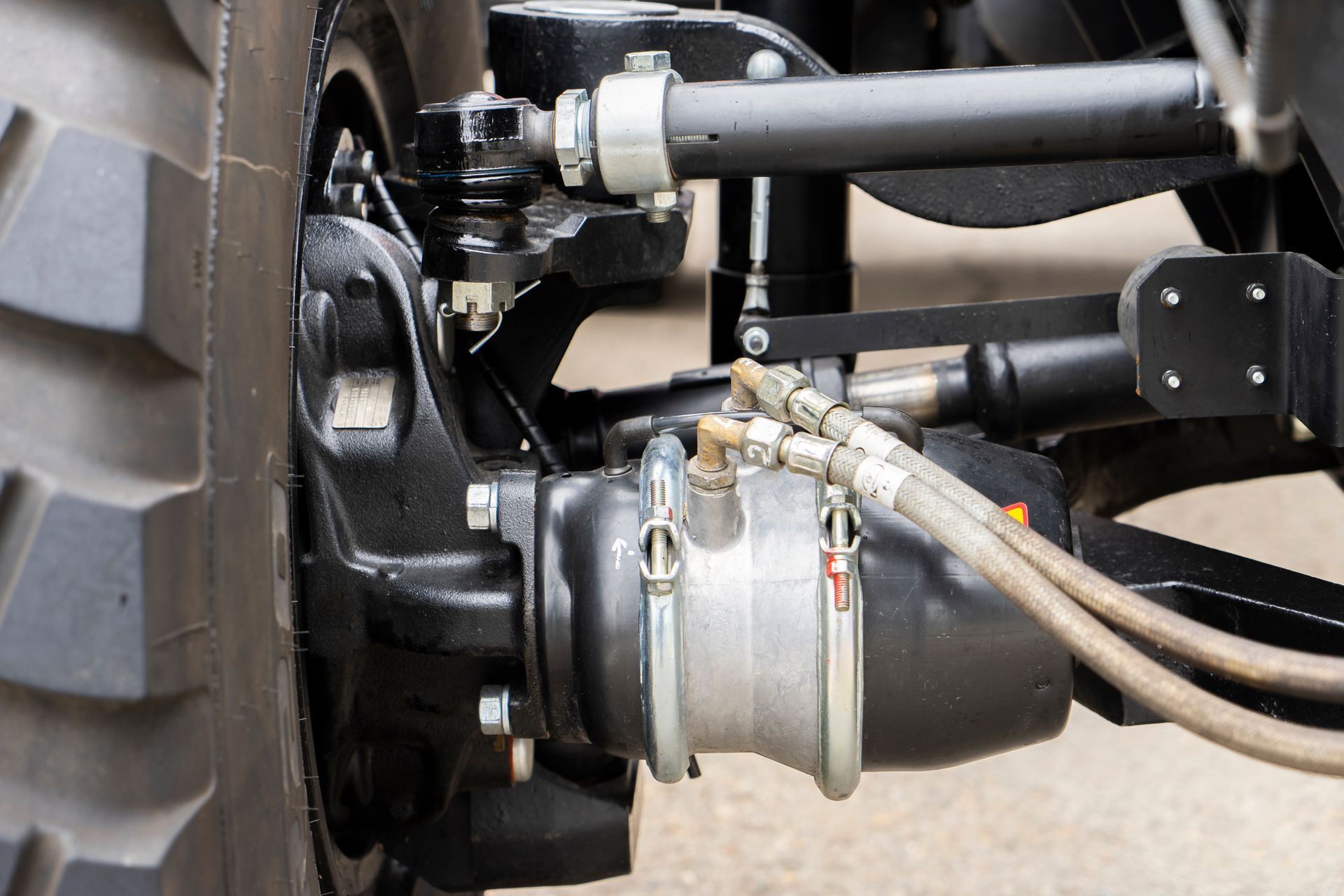 Semi truck brake system