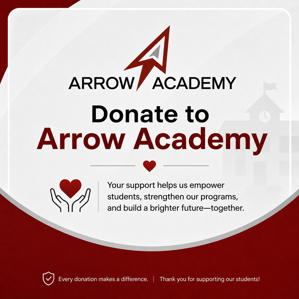 Donate to Arrow Academy