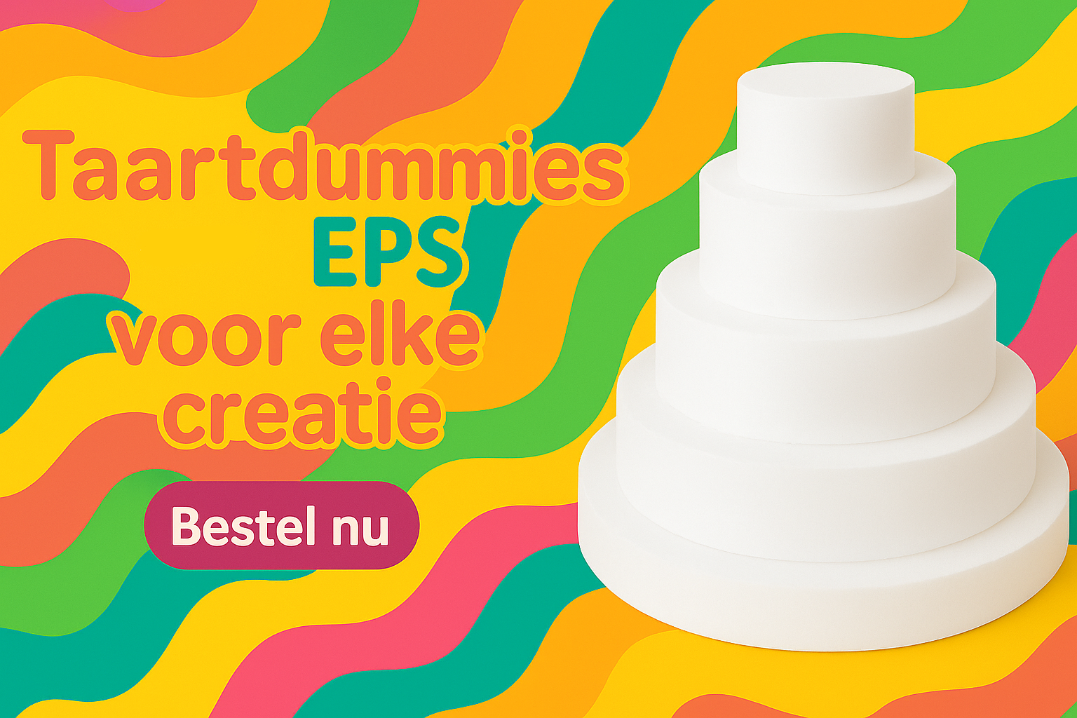 Taartdummies piepschuim