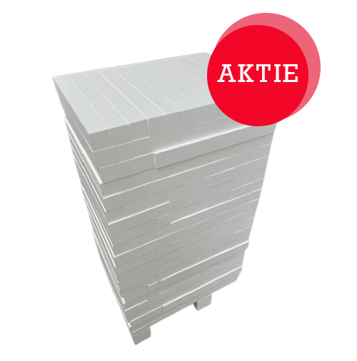Aanbieding piepschuim verpakkingen